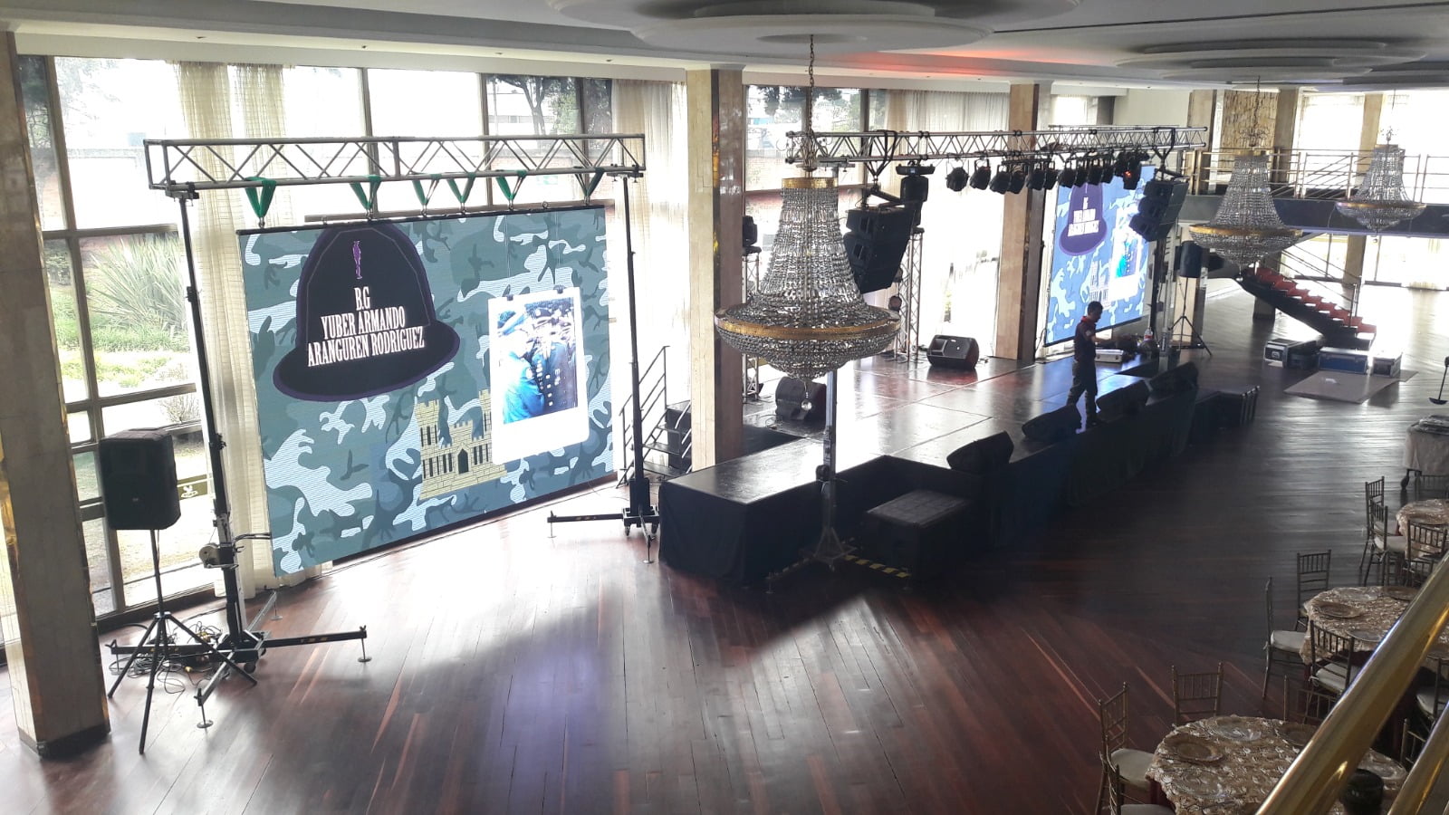 Alquiler Sonido soundcheck producciones Pantallas led