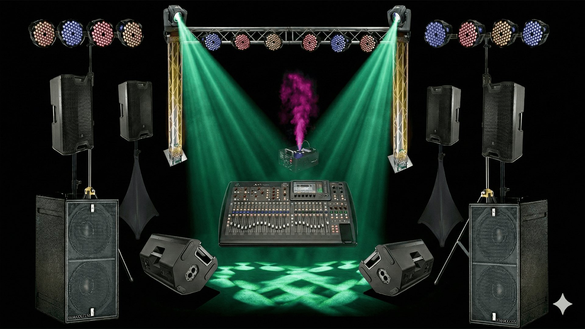 Alquiler Sonido soundcheck producciones combo 3