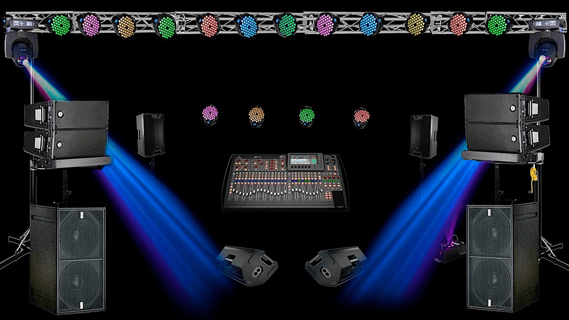 Alquiler Sonido soundcheck producciones combo 4